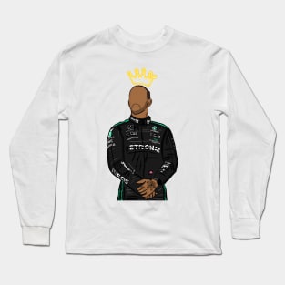 King Lewis Hamilton Long Sleeve T-Shirt